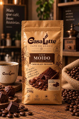 Café Aromas Chocolate Trufado - 250g / 1kg - Imagem 1