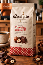 Cafe moido Aromas Chocolate com Avelã - 250g/1kg
