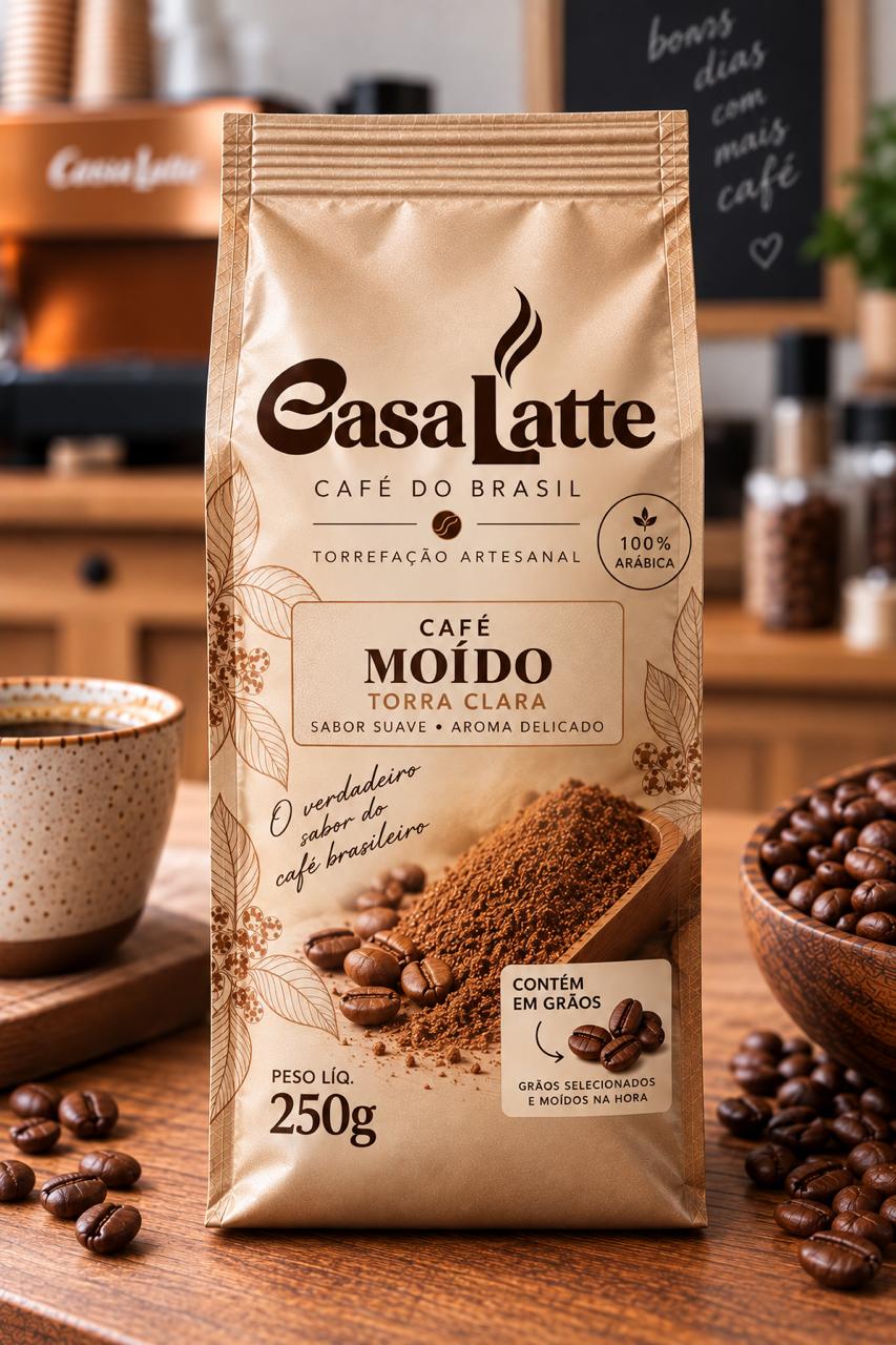 ☕ Café Casa Latte — Torra Clara moido 500g/1kg