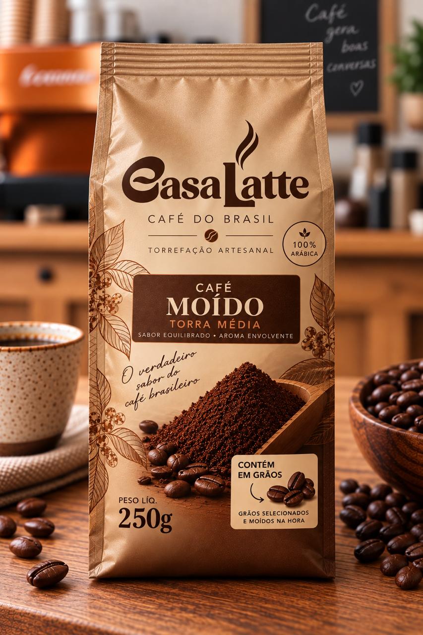 Café Casa Latte — Torra Média moido 250g/1kg