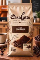 Café Casa Latte — Torra Média moido 250g/1kg - Imagem 3