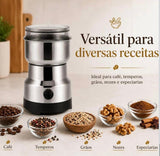 Moedor De Café Grãos Temperos Amendoim Semente Elétrico 220v - Imagem 1