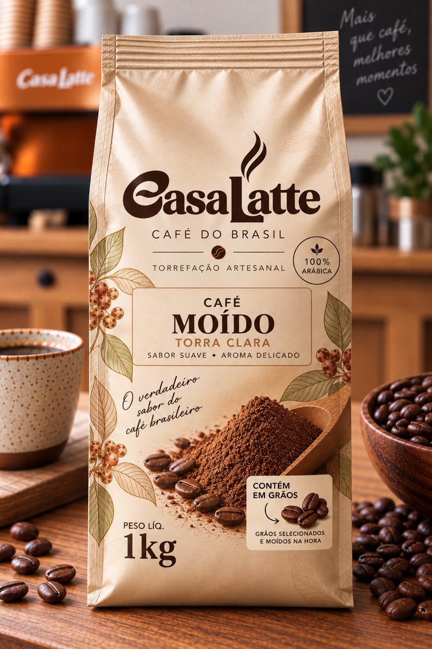 ☕ Café Casa Latte — Torra Clara moido 500g/1kg